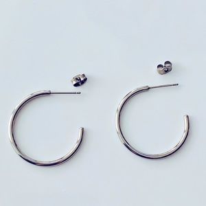 Hypoallergenic Titanium Hoops - Tini Lux “Happy Hour” hoops